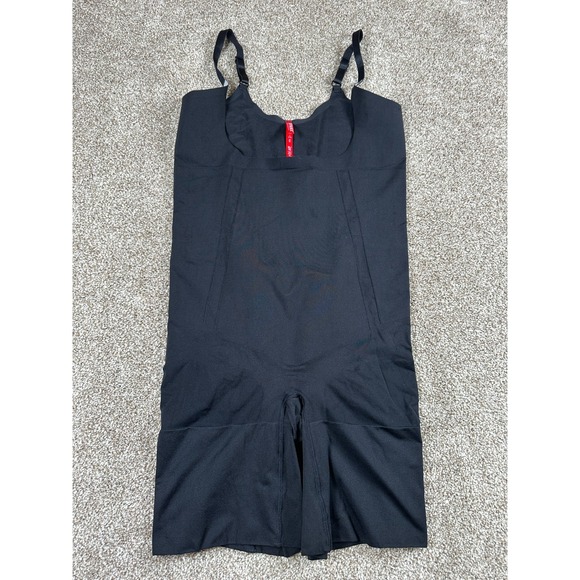 SPANX Oncore Sculpt Shapewear Open Bust Mid Thigh Shaper Bodysuit Women's XL - Picture 9 of 10